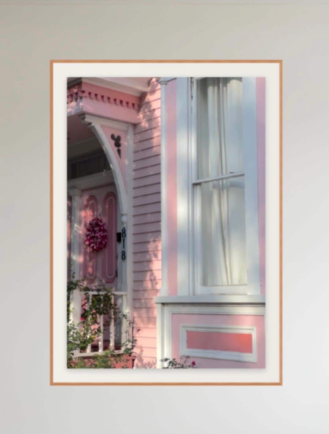 Set of 3 rainbow row pastel houses Savannah Georgia photography unmatted prints