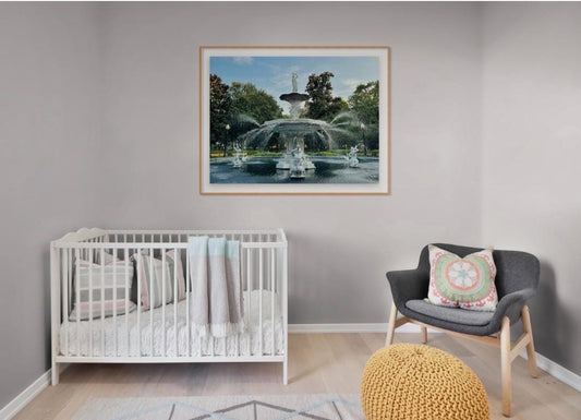 Forsyth Park Fountain Savannah Georgia Fine Art Photography Print Unmatted