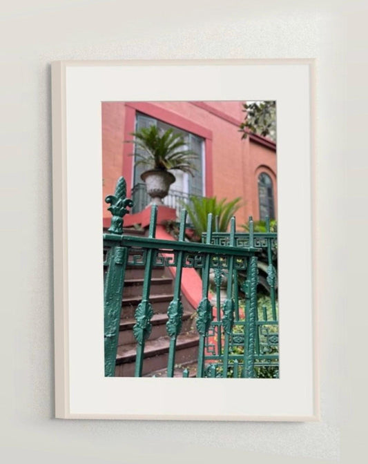 Old Sorrel-Weed House Museum Savannah Georgia Southern Architecture Photography Print Unmatted