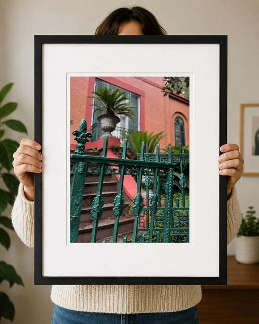 Old Sorrel-Weed House Museum Savannah Georgia Southern Architecture Photography Print Unmatted